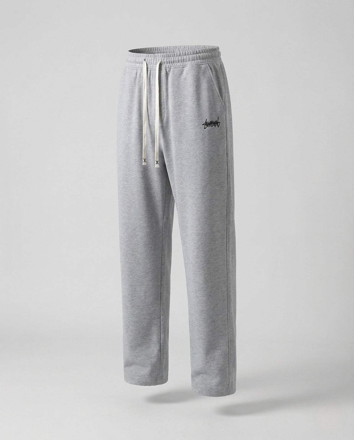 Men's Straight-Leg Sweatpants with Drawstring Waist
