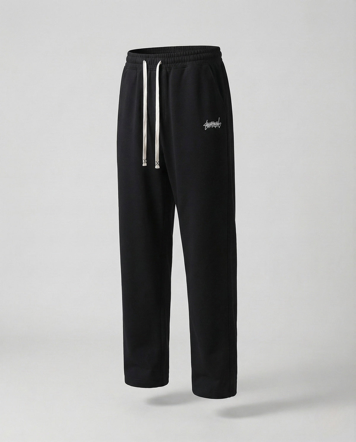 Men's Straight-Leg Sweatpants with Drawstring Waist