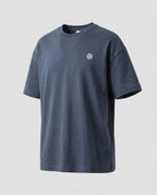 Men's Oversized Cotton Blend T-Shirt with Dropped Shoulders