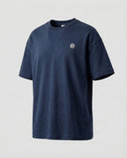 Men's Oversized Cotton Blend T-Shirt with Dropped Shoulders