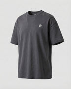 Men's Oversized Cotton Blend T-Shirt with Dropped Shoulders