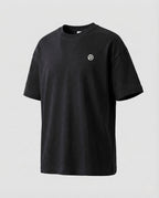 Men's Oversized Cotton Blend T-Shirt with Dropped Shoulders