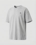 Men's Oversized Cotton Blend T-Shirt with Dropped Shoulders