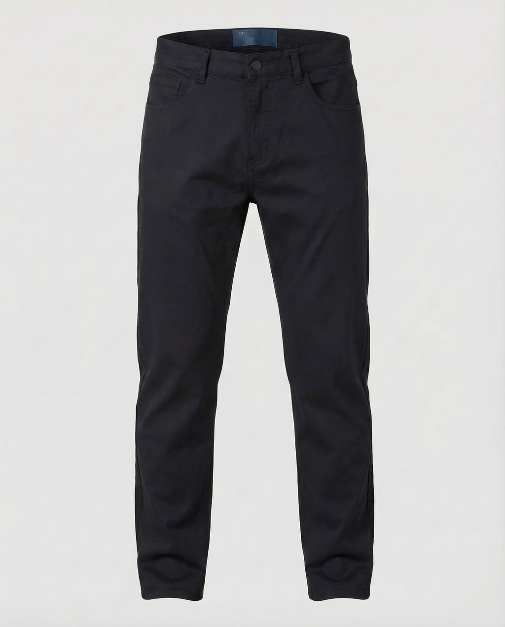Men's Straight Leg Chino Trousers with Belt Loops