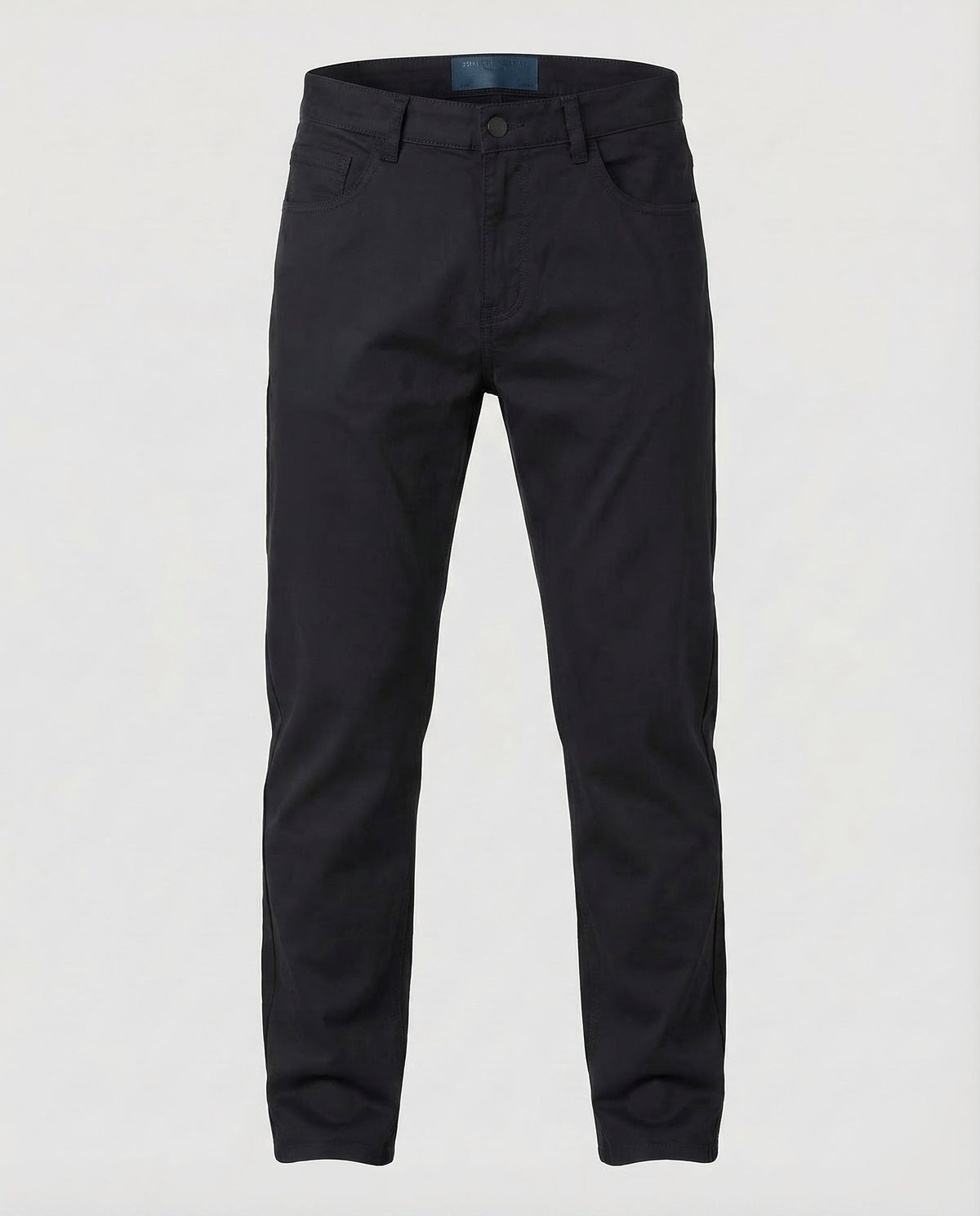 Men's Straight Leg Chino Trousers with Belt Loops