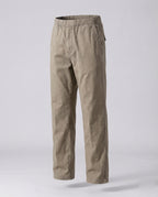 Men's Relaxed Straight Leg Casual Trousers with Elasticated Waist