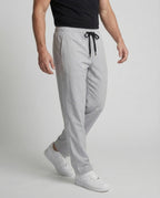 Men's Relaxed Straight Leg Jogger Trousers with Drawstring Waist
