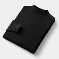 Men's wool-blend Mock Neck Sweater – Warm Refined Knit