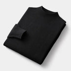 Men's wool-blend Mock Neck Sweater – Warm Refined Knit