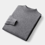 Men's wool-blend Mock Neck Sweater – Warm Refined Knit