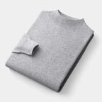 Men's wool-blend Mock Neck Sweater – Warm Refined Knit