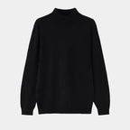 Men's wool-blend Mock Neck Sweater – Warm Refined Knit