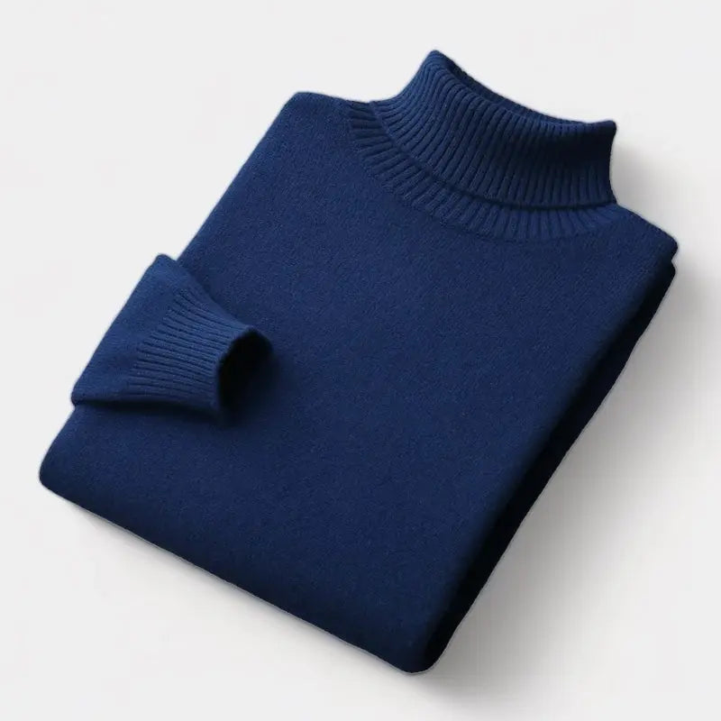 Men's soft-knit Roll-Neck Sweater – Polished Winter Staple