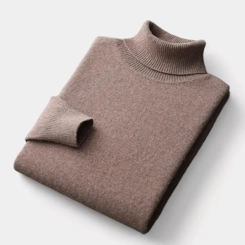 Men's soft-knit Roll-Neck Sweater – Polished Winter Staple