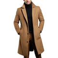 Men's Wool-Blend Overcoat – Straight Cut