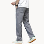 Men's Straight Jeans with Elasticated Waist