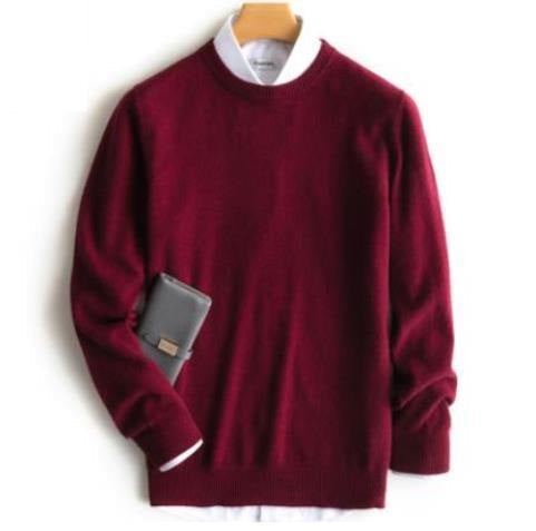 Men's soft-knit Pullover – Refined Crew Neck Knit