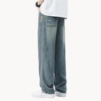Men's Relaxed-Fit Light Wash Jeans