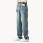 Men's Relaxed-Fit Light Wash Jeans