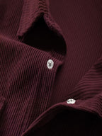Men's Double-Breasted Corduroy Jacket