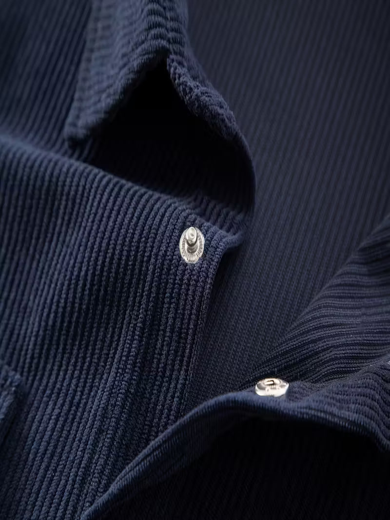 Men's Double-Breasted Corduroy Jacket