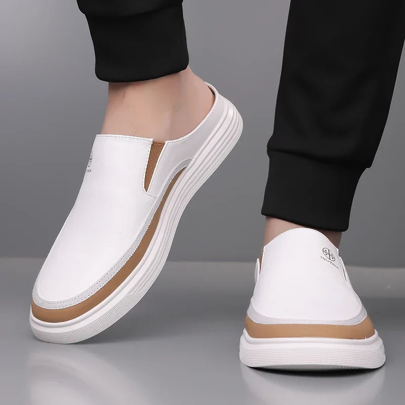 Men's Casual Slip-On Shoes – Backless Everyday Shoes