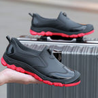 Men's Waterproof Slip-On Rain Boots – Outdoor Rubber Boots