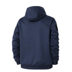 Men's Sherpa-Lined Hooded Fleece Jacket – Thick Zip-Up Winter Outerwear