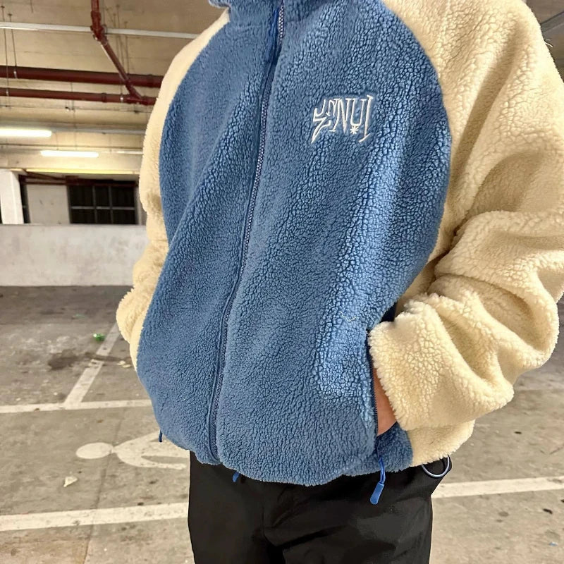 Men's Zip-Through Hoodie with Adjustable Hem