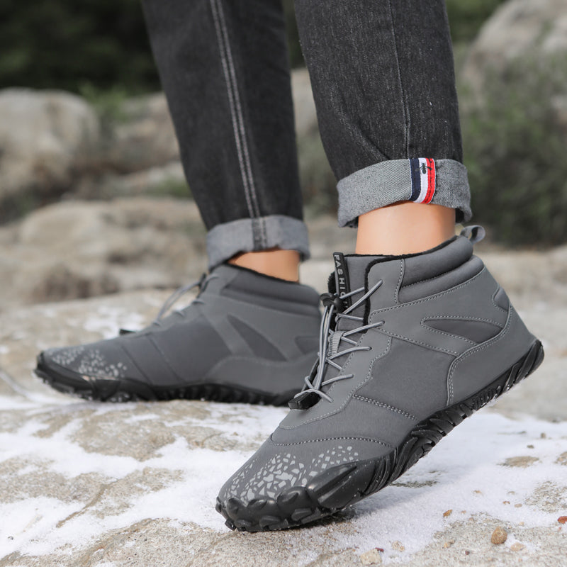 Men's Flexible Winter Barefoot Ankle Boots