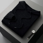 Men's Knitted Hoodie – Relaxed Drawstring Pullover