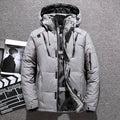 Men's Slim-Fit Hooded Down Winter Jacket