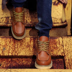 Men's faux fur-Lined leather-look Snow Boots