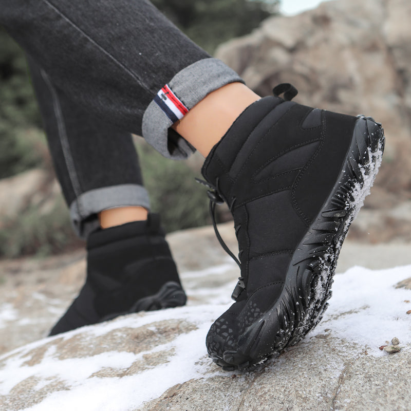 Men's Flexible Winter Barefoot Ankle Boots
