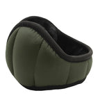Men's Foldable Plush Winter Earmuffs – Windproof Water-Resistant Ear