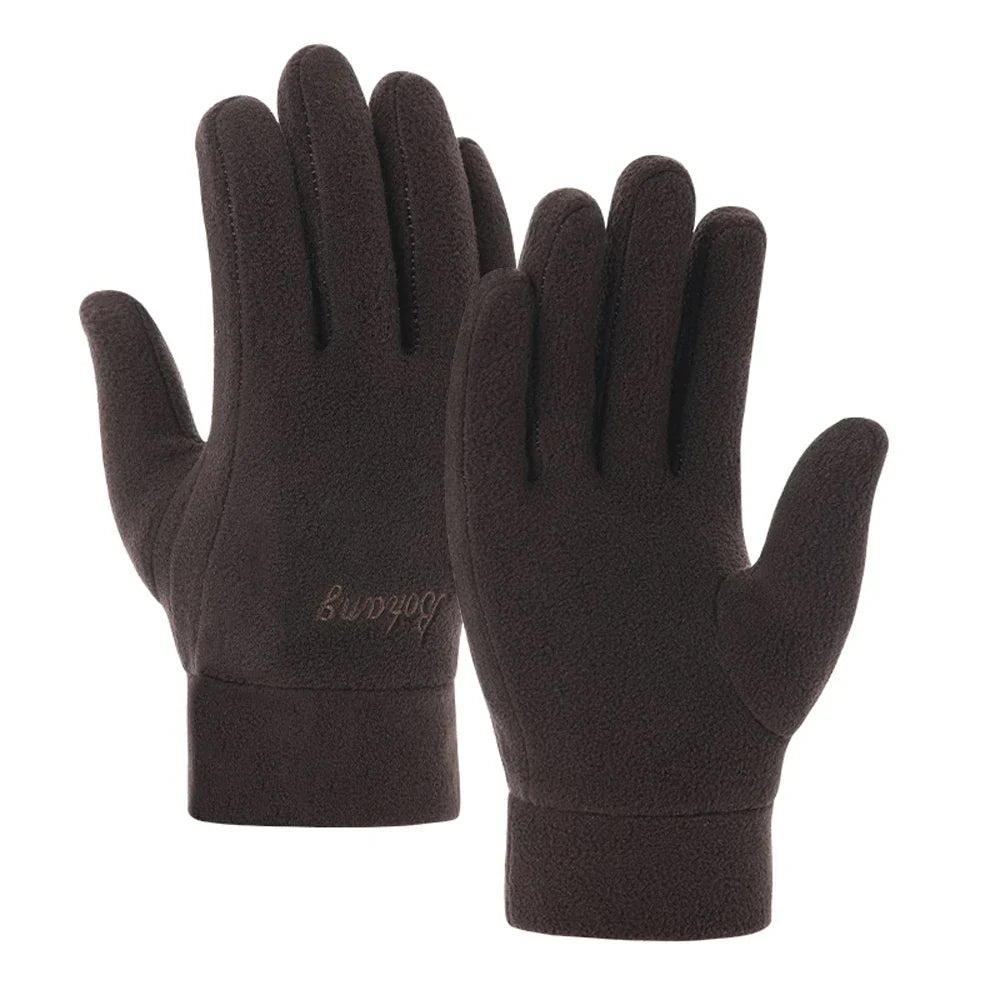 Men's Thermal Fleece Touchscreen Winter Gloves