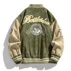 Men's Embroidered Varsity Jacket – Relaxed College Layer