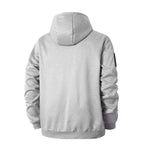 Men's Sherpa-Lined Hooded Fleece Jacket – Thick Zip-Up Winter Outerwear