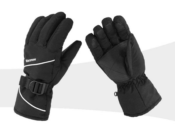 Men's Waterproof Insulated Ski Gloves – Windproof Anti-Slip Winter Cycling