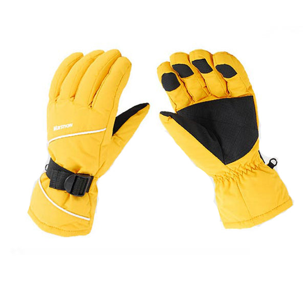 Men's Waterproof Insulated Ski Gloves – Windproof Anti-Slip Winter Cycling