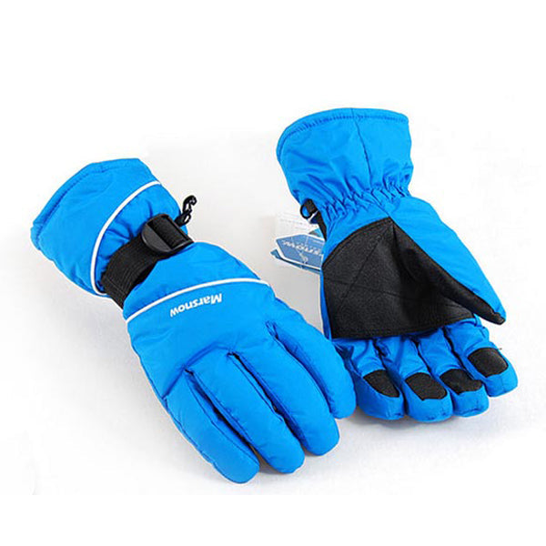 Men's Waterproof Insulated Ski Gloves – Windproof Anti-Slip Winter Cycling