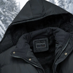 Men's Fleece-Lined Hooded Winter Parka – Warm Utility Layer