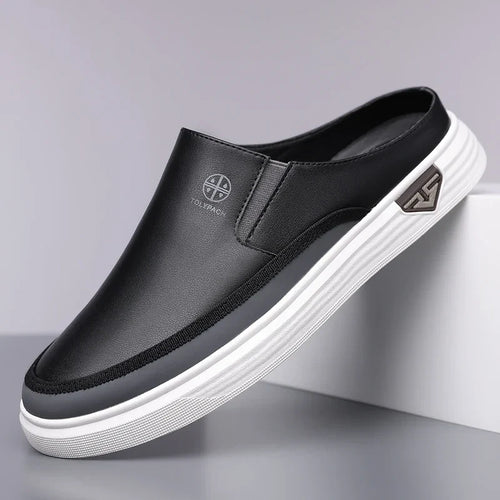 Men's Casual Slip-On Shoes – Backless Everyday Shoes