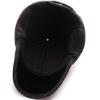 Men's Warm Winter Baseball Cap – Windproof Ear-Flap Outdoor Hat