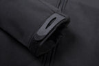 Men's Parka with Hood and Zip Pockets