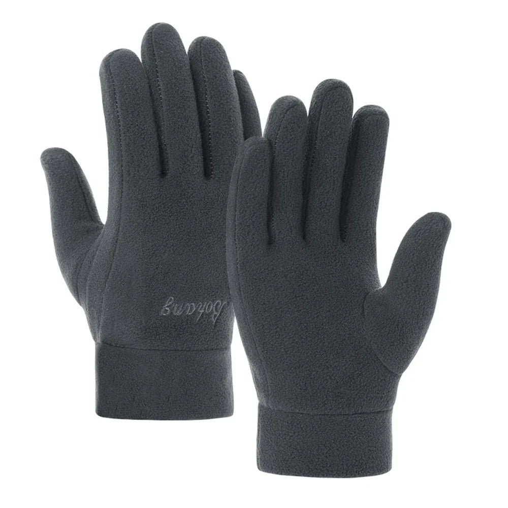 Men's Thermal Fleece Touchscreen Winter Gloves