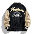 Men's Embroidered Varsity Jacket – Relaxed College Layer