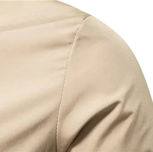 Men's Classic Bomber Jacket – Ribbed Trims