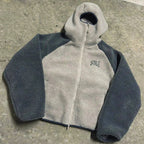 Men's Zip-Through Hoodie with Adjustable Hem