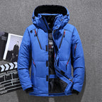 Men's Slim-Fit Hooded Down Winter Jacket